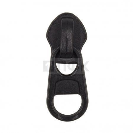 Бегунок для спиральной (витой) молнии тип 8 галант цв 322 черный (уп 500шт/5000шт) арт.NR KKY