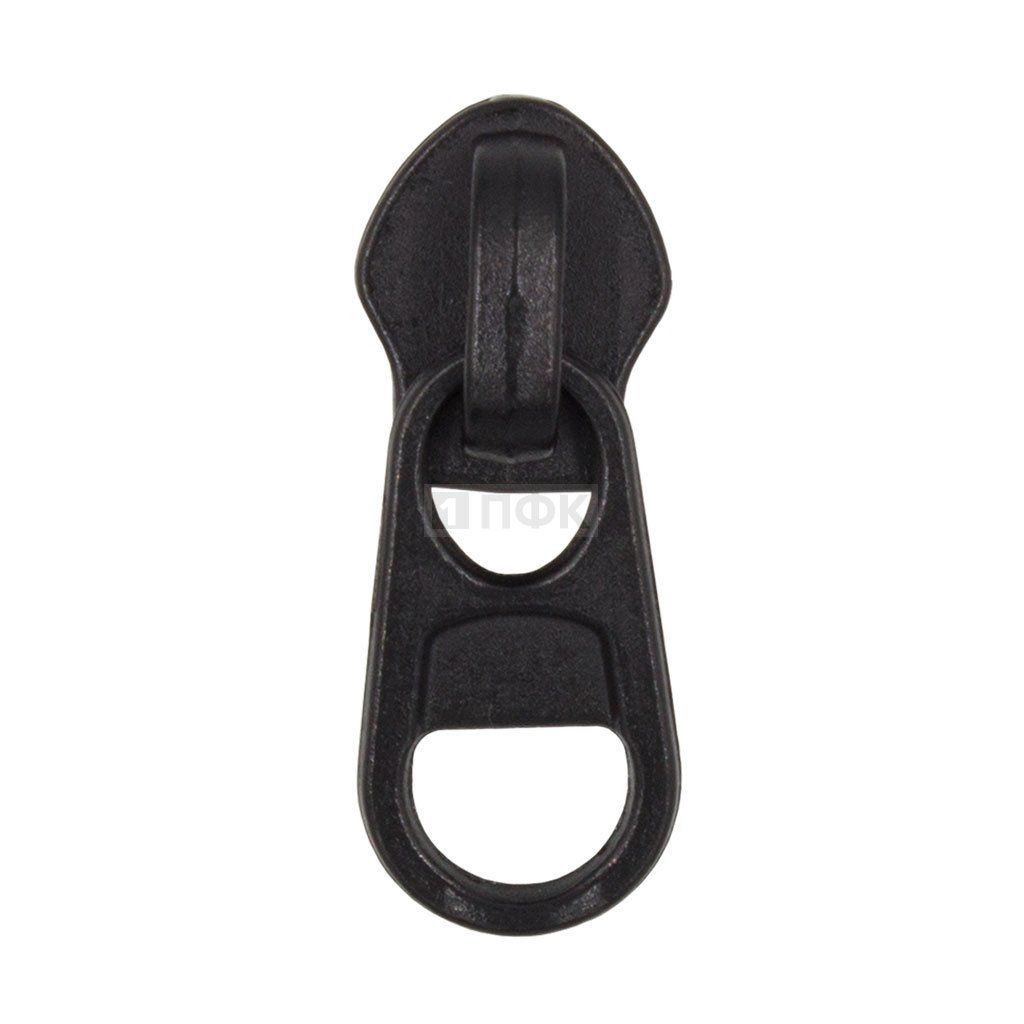 Бегунок для спиральной (витой) молнии тип 8 галант цв 322 черный (уп 500шт/5000шт) арт.NR KKY — ПФКР Бегунок для спиральной (витой) молнии тип 8 галант цв 322 черный (уп 500шт/5000шт) арт.NR KKY