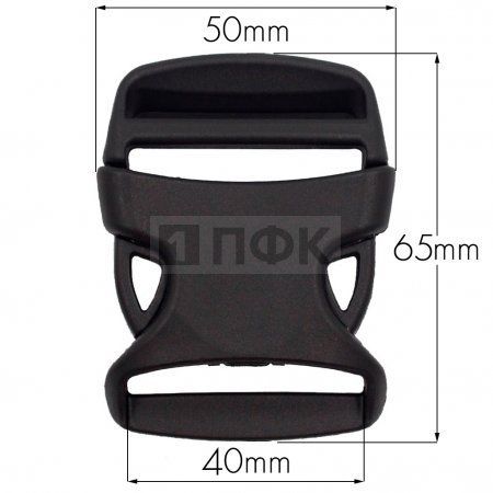 Фастекс Ф-40/6 (защелка-трезубец) ПП 40мм цв черный (уп 1000шт) Фастекс Ф-40/6 (защелка-трезубец) ПП 40мм цв черный (уп 1000шт)