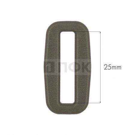 Пряжка-рамка Р-25(ОЩ-25) ПФЛ 25мм цв хаки (уп 1000шт/10000шт)