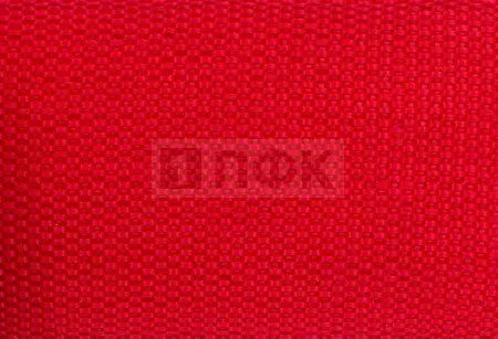 Стропа текстильная (лента ременная) 50мм 30 гр/м цв 200 красный (рул 50м/уп 3000м)