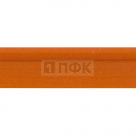 Пластиковый кант Кедер раздвоенный вторичное сырье 3,5мм/6мм цв оранжевый (уп 250м/1000м)