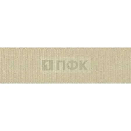 Лента репсовая (тесьма вешалочная) 10мм цв лен (уп 200м/1000м)