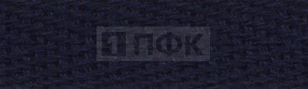 Лента ушковая 25мм цв синий тем (рул 50м/2000м)