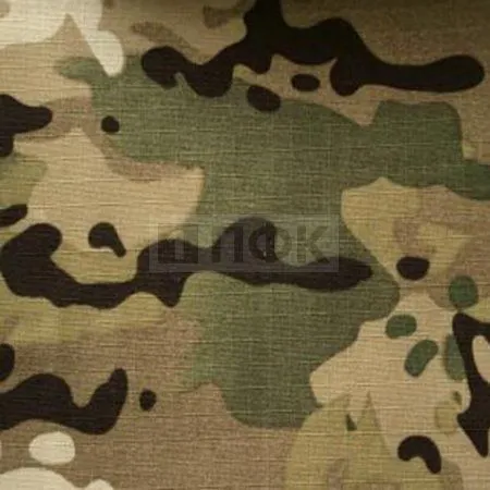 Ткань ТиСи 120гр/м2 20%хл 80%пэ шир 150см КМФ цв В034 (рул 100м)