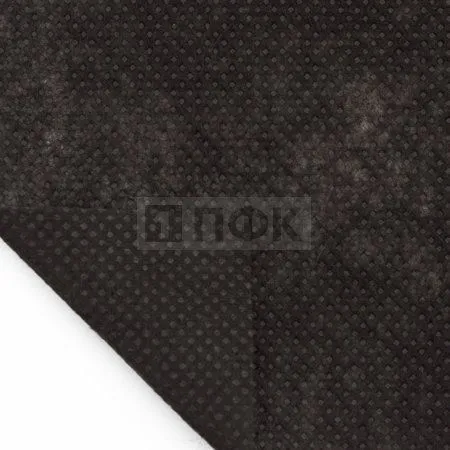 Спанбонд 60гр/м2 шир 160см цв черный (рул 24кг/250м)