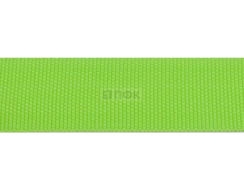 Стропа текстильная (лента ременная) окантовочная 22мм 6,4гр/м цв 16 зеленый бл (рул 91,44м/уп 1828м)