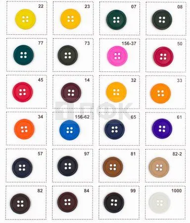 Пуговица 51920-20 ПА 20мм цв в ассортименте (уп 1000шт)