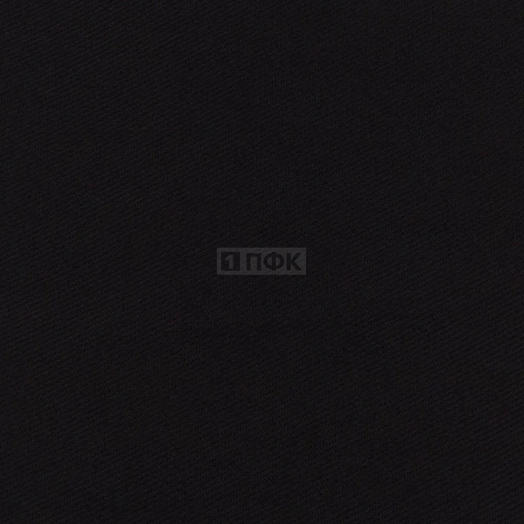 Ткань Твил 240гр/м2 20хб/80пэ шир 150 цв 9 черный (рул 70м)