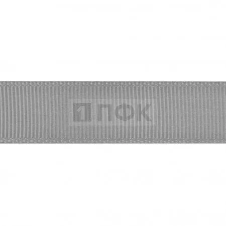Лента репсовая (тесьма вешалочная) 10мм цв серый св (уп 200м/1000м)